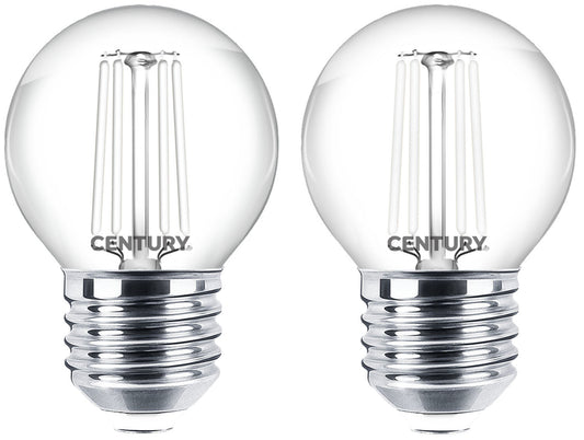 Lampade Century LED Fil.bia – E27MG. W4,5