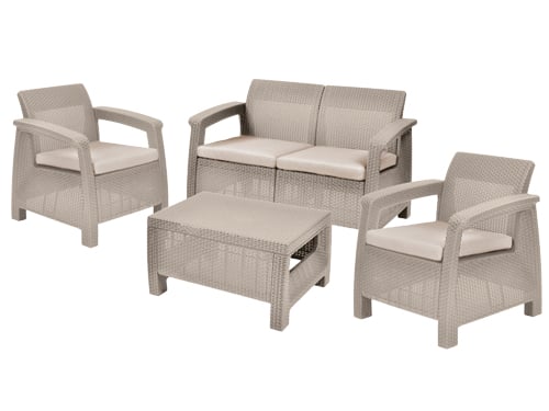 Set Rattan Keter Corfu Cappuccino – Default Title