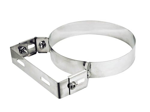 Collari Regolabili per tubo INOX – 8 cm