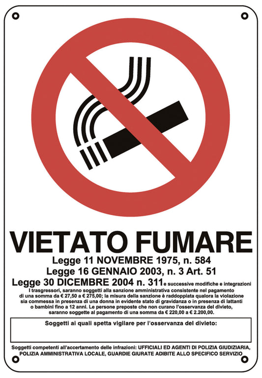 Cartelli Vietato Fumare – Default Title