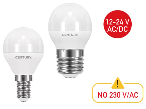 Lampadine Century LED Bt – E14 M/G 5W C.