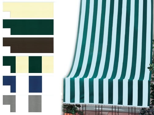Tende da Sole Mediterr – 140 × 250 cmH Panna