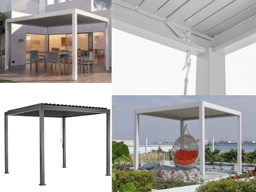 Pergola Bioclim. 3 × 4 × 2,5 m – ANTR.P11X11YA-015
