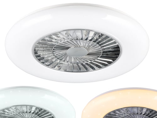 Plafoniere LED Trio con ventil. Visby – Default Title