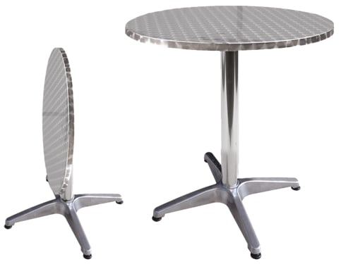 Tavoli Bar alluminio Round Reclin. 60XH70CM – Default Title