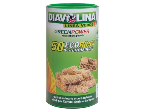 Diavolina accendifuoco eco Ricci 50 pezzi – Default Title
