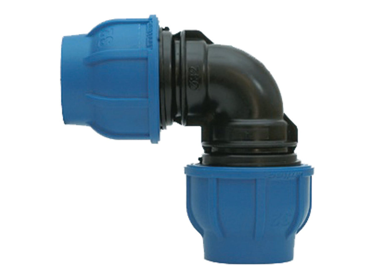 Gomito Connecto Plus a compressione 90Â° Irritec 913