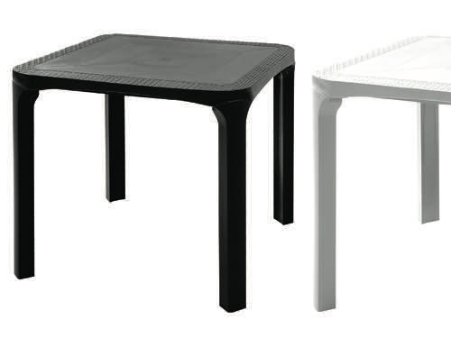 Tavoli Rattan Ole' – Antracite 80X80