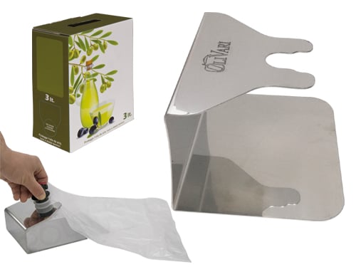 Piastre Olivari per riempimento sacche scatole Bag in Box