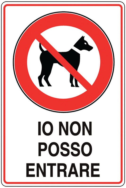 Cartelli Io Non Posso Entrare A3649 – Default Title