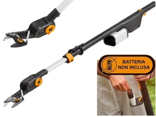 Troncarami 12V-4AH Fiskars 90-140 cm – cod. 1082299 – Default Title