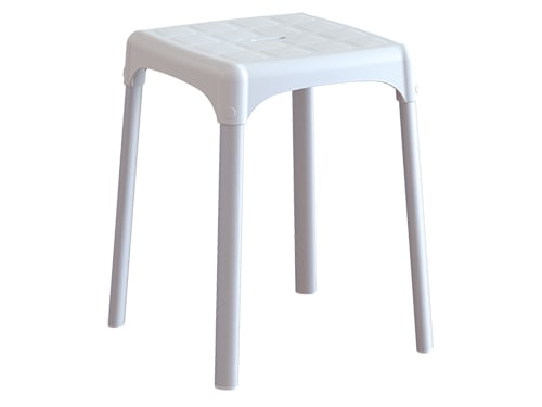 Sgabello Bianco HL.42 cm Eh-st-pp-bx – Default Title