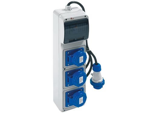 Quadri EL.3 Prese 2P+T 16A IP65 – cod. 2260 – Default Title
