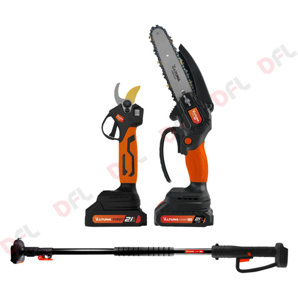 Kit potatore con forbici a batteria 'AFKIT' Altuna — set 2 pezzi