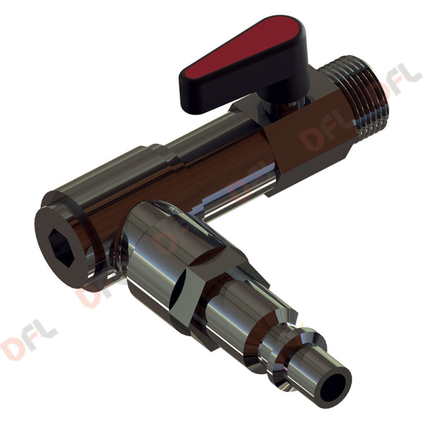 Ricambio / accessorio: Rubinetto a leva Minelli — per motocompressore