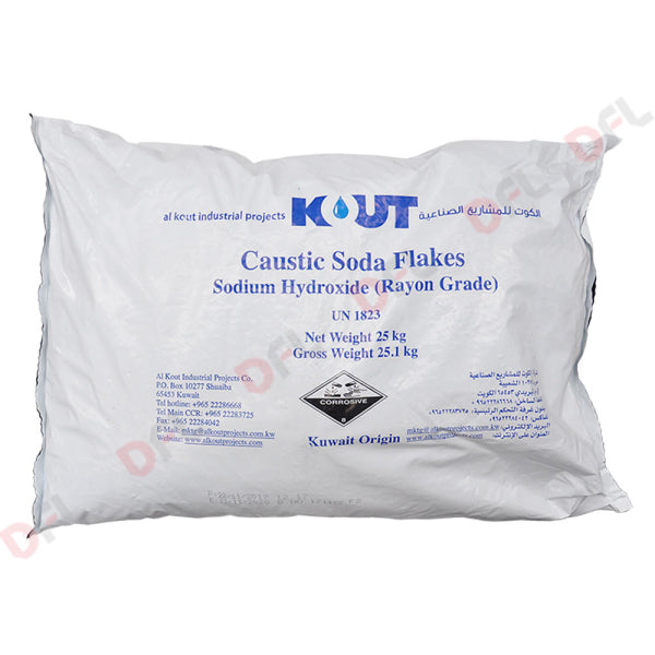 Soda caustica Marten — Kg.25 - sacco