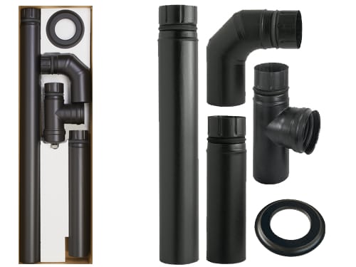 Kit 5 pezzi Tubi Ala Pellet ECO per Stufe – Default Title
