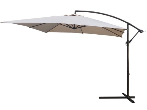 Ombrelloni alluminio later. Beige 3 × 3 m – Default Title