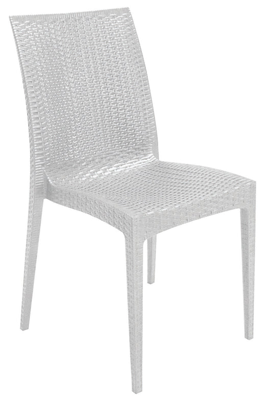 Sedie Rattan Bistrot – Bianche