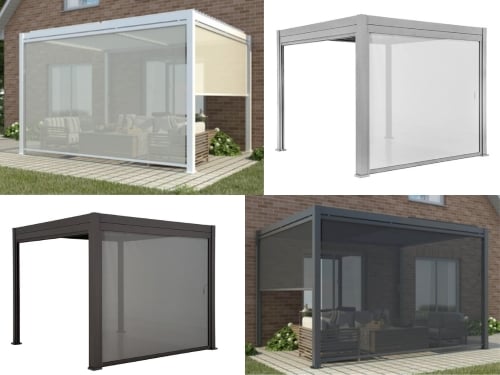 Tenda Rullo con guide – All.antrac Pergola 4M YA022