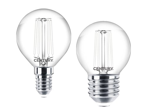Lampade Century LED Fil.bia – E14MG. W4,5