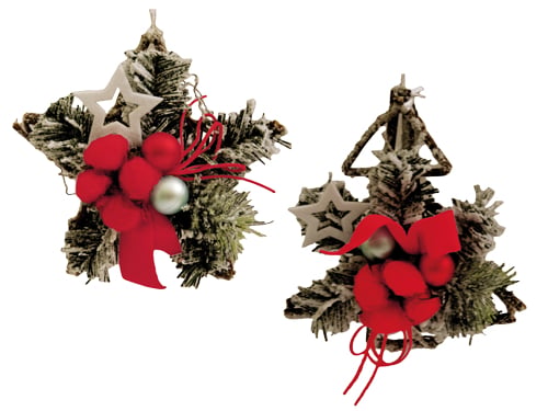 Fuoriporta Decori Rossi 20 cm – cod. 23424 – Default Title