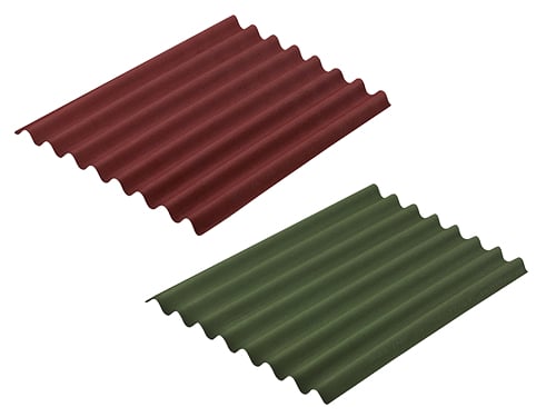 Lastre Ondul. Easyline Pphr – Rosso 100X76