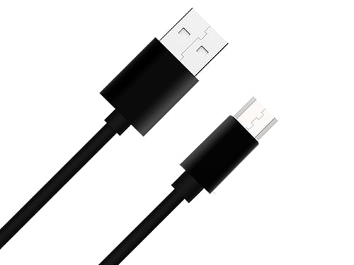 Cavo Usb-a // Micro USB 2,1A Nero 1 m – Default Title