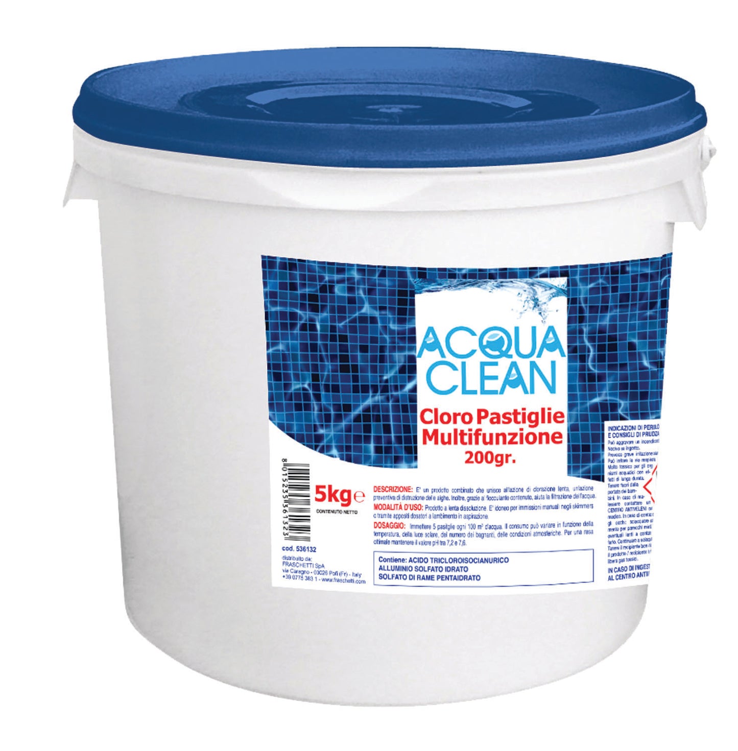 Tricloro Acqua Clean – Pastiglie MULT.5 kg