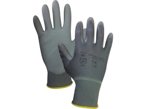 Guanti Palmo rivestito pu Grey – Tgs C/CAV G104G