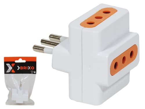 Adattatori Triplici Brixo – 10A+T