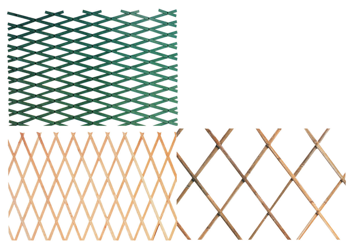 Tralicci Plastica Color – Verde M. 3X1