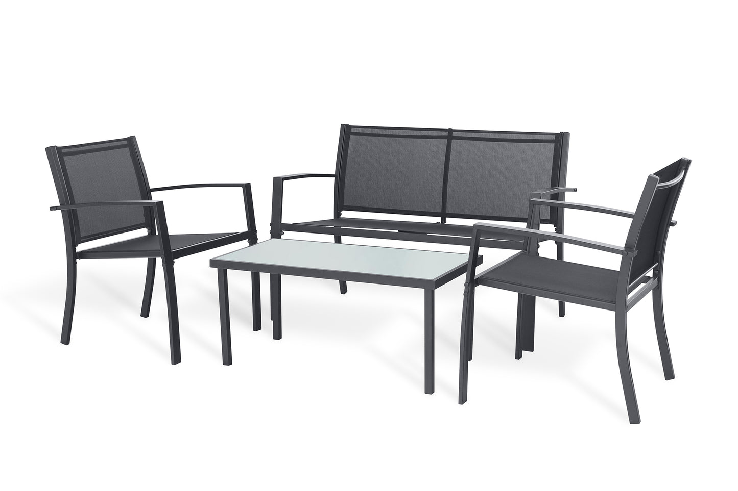 Set Salotto Life – 4 pezzi Antracite AR023