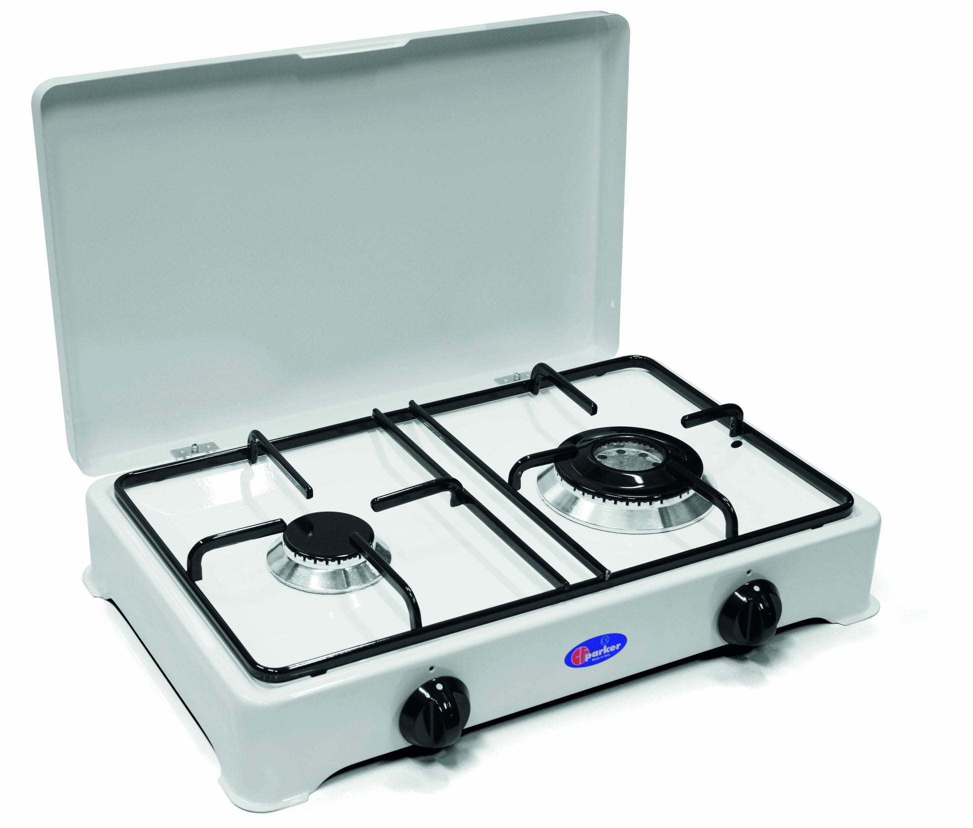Fornelli Gas 2 Fuochi con bruc Bianco 2002CBGP/C – Default Title