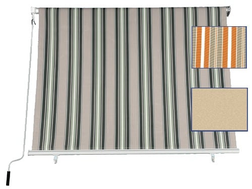 Tende da Sole a Caduta – 200X250CM VERDE/BEIGE