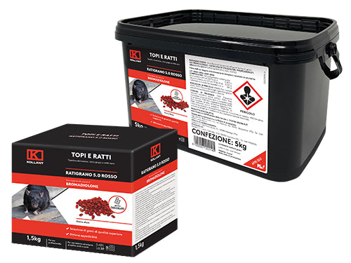 Ratigrano 5.0 Rosso Esca Grano – 1,5 kg