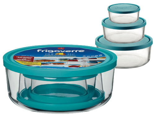 Contenitori Frigoverre Set 4 pezzi tondi – Default Title