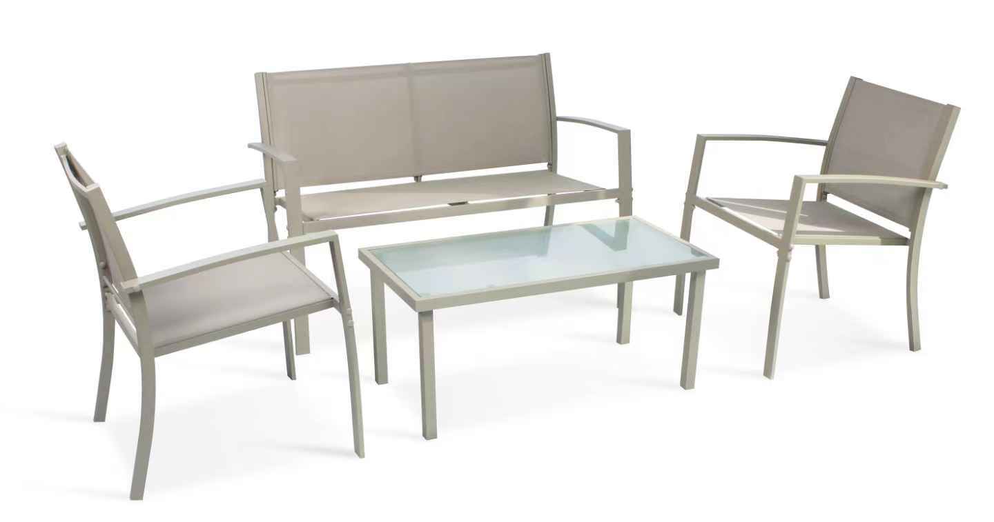 Set Salotto Life – 4 pezzi Sabbia AR-022